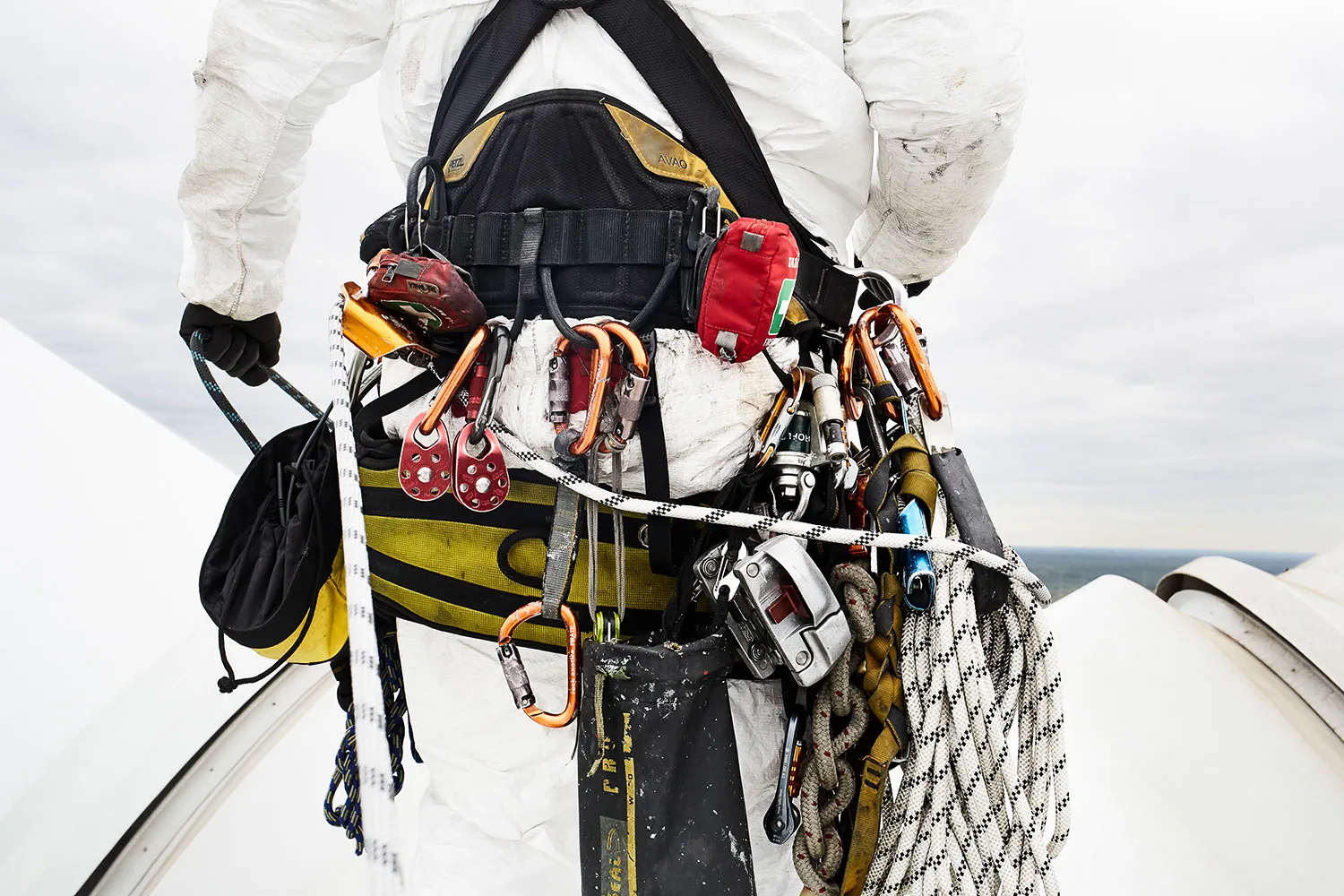 Windkraft-Anlagen Detail 1