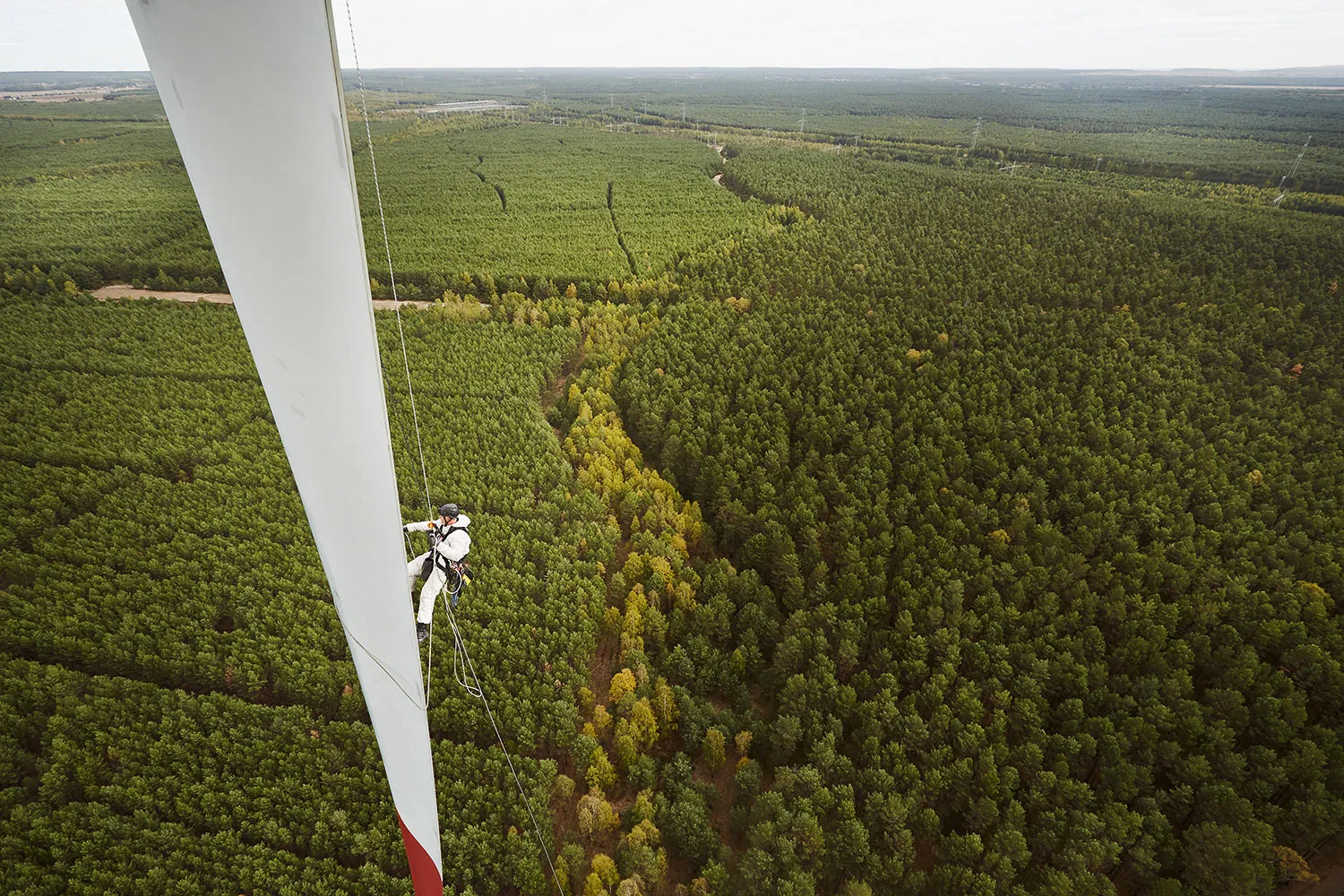 Windkraft-Anlagen Detail 2