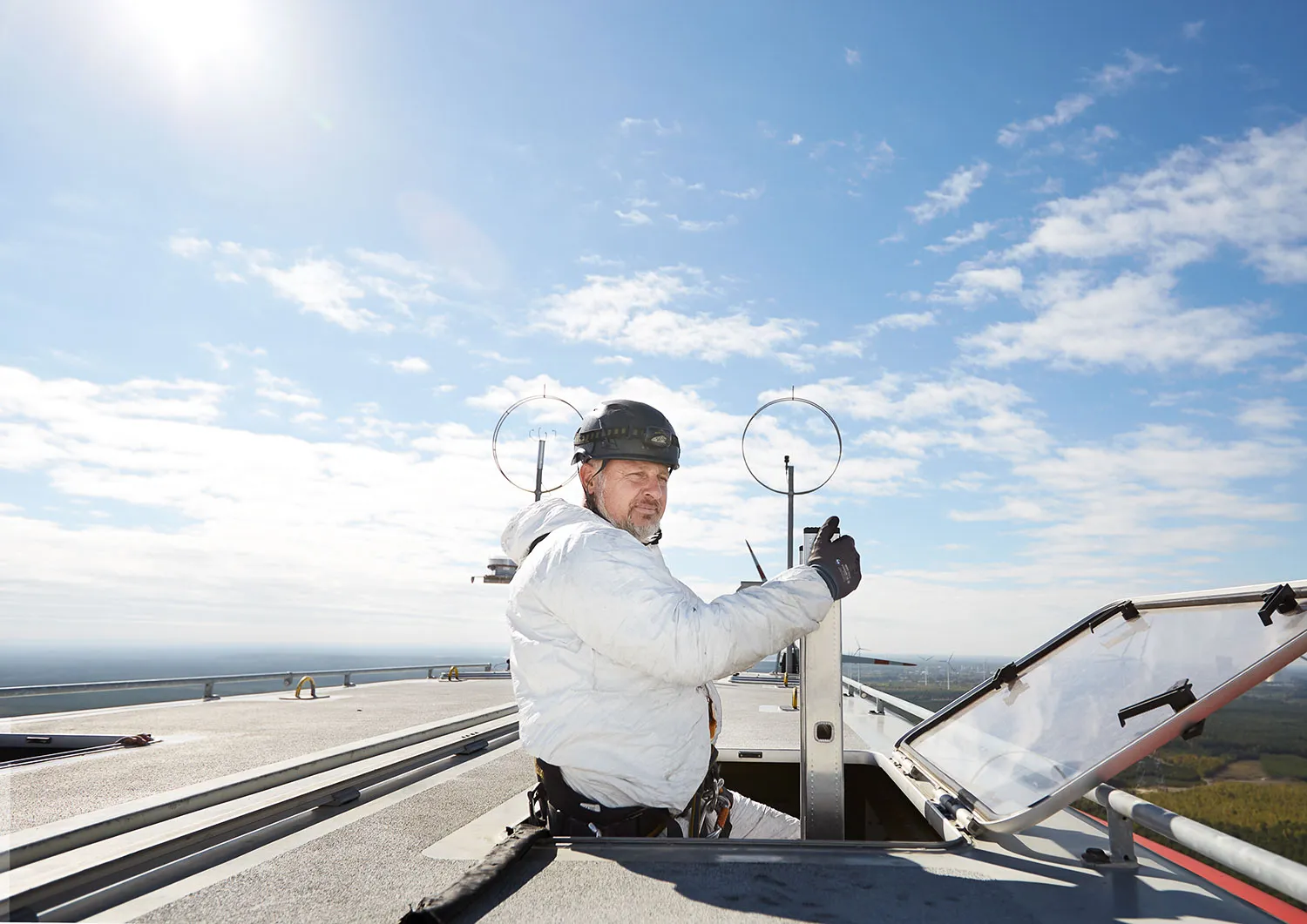 Windkraft-Anlagen Detail 4